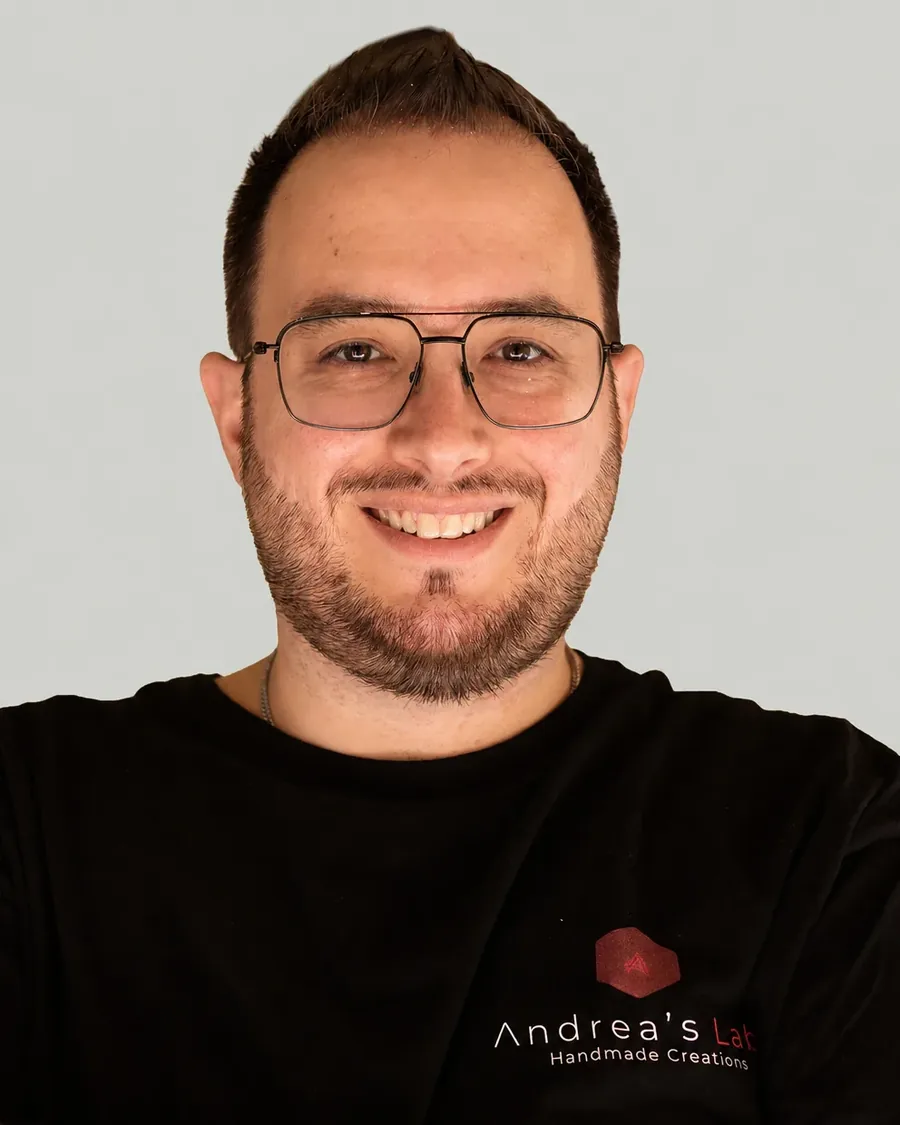 Andrea, fondatore di Andrea's Lab