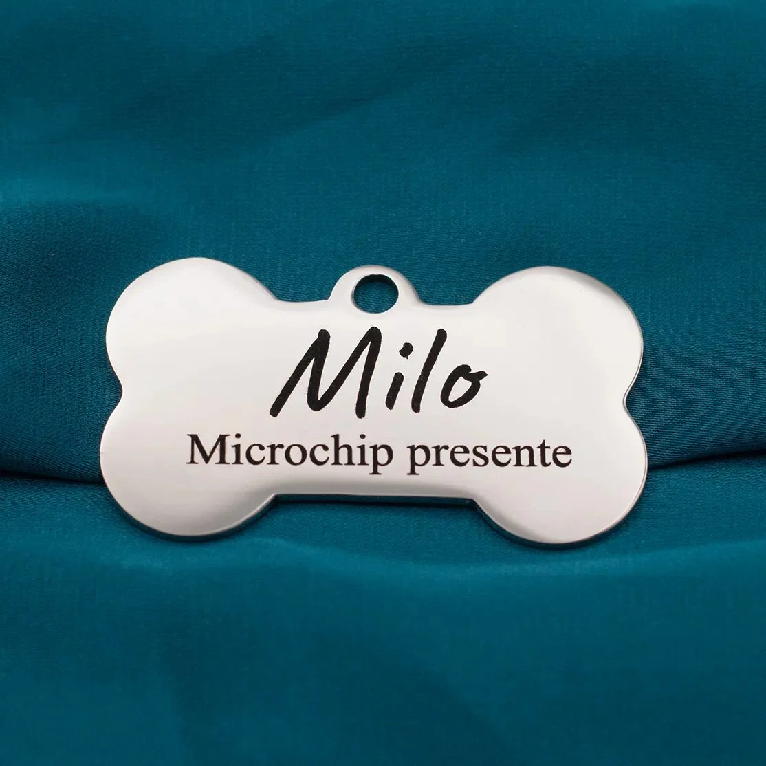 Medaglietta per cane in Acciaio Inox